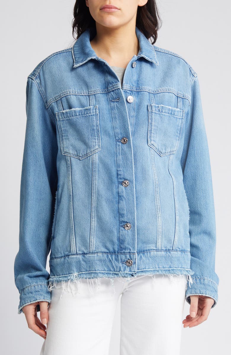 PAIGE Felix Denim Jacket, Alternate, color, Tegan