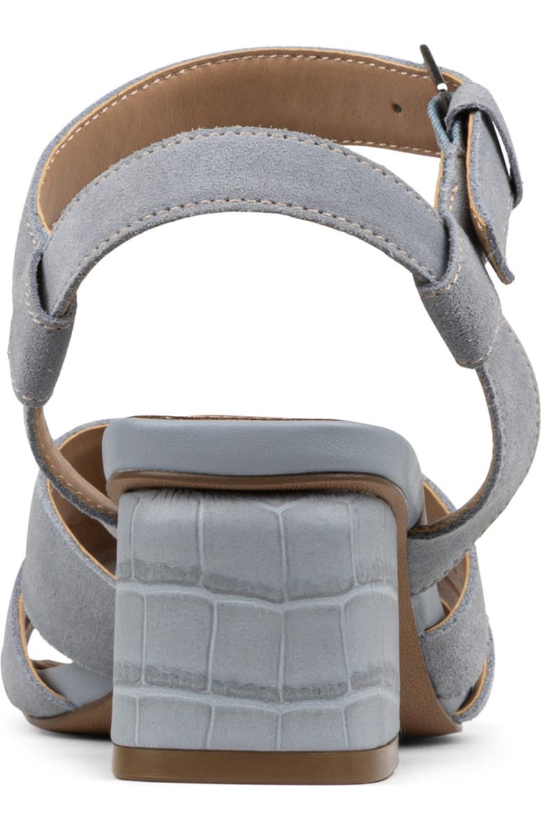 Donald Pliner Block Heel Sandal, Alternate, color, Cloud Gray