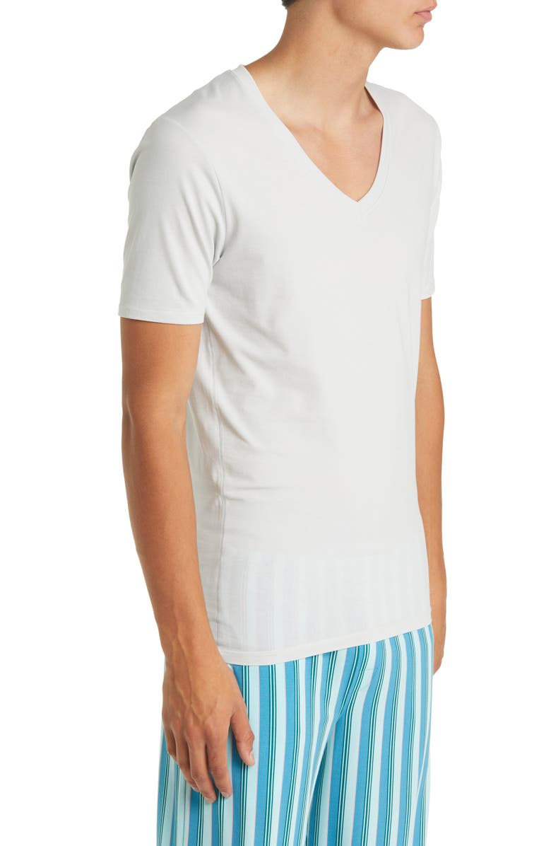 Tommy John Cool Cotton Deep V-Neck Undershirt, Alternate, color,