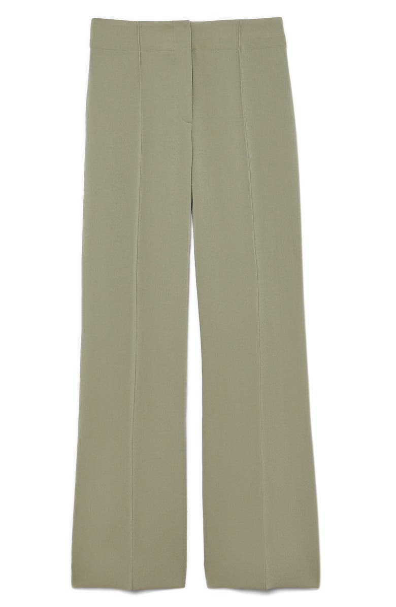 Club Monaco High Waist Wide Leg Crepe Pants, Alternate, color, 