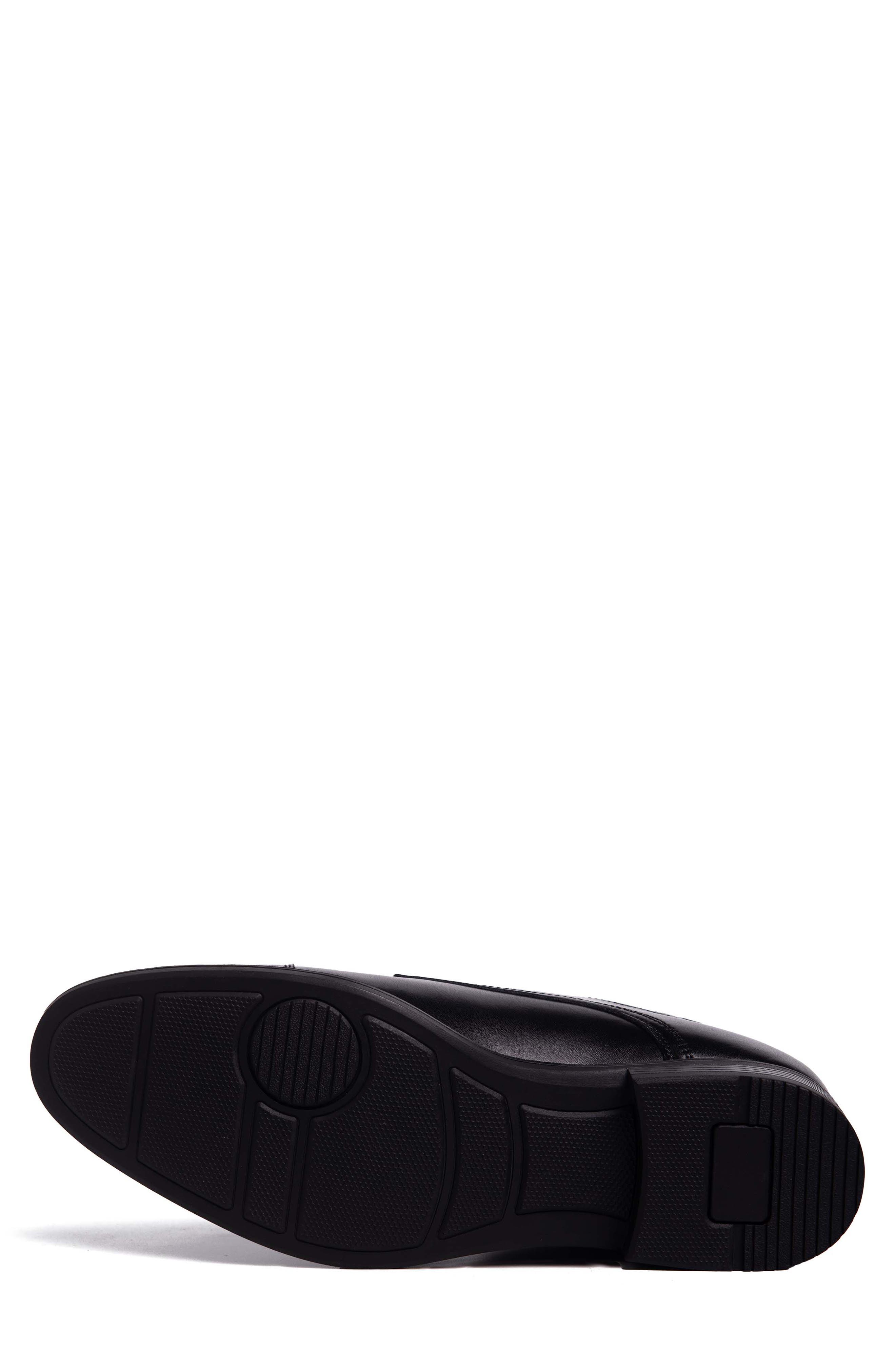 Marc Joseph New York Baker Street Hands-Free Cap Toe Derby, Alternate, color, Black