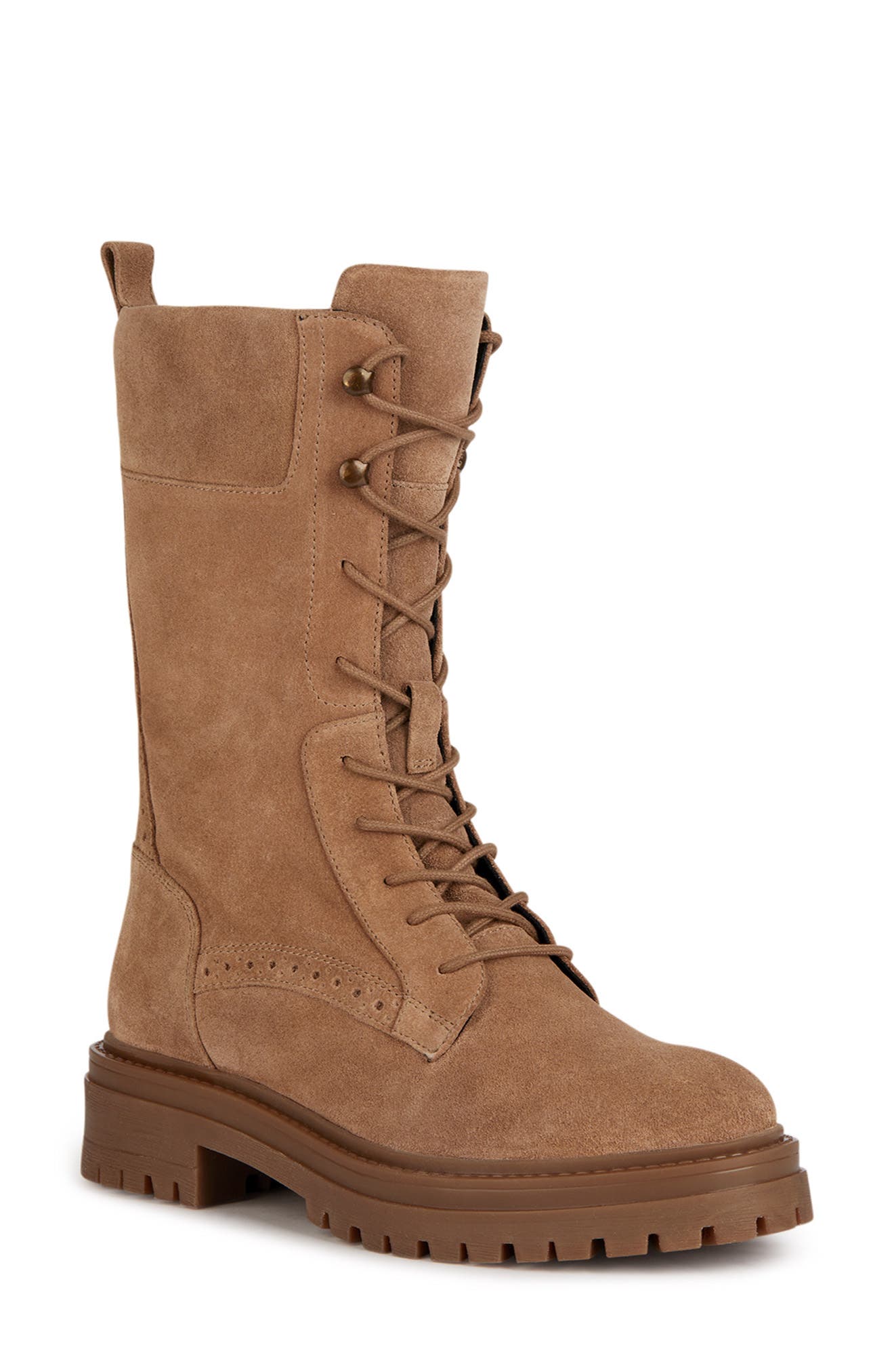 Geox Iridea Lace-Up Boot, Main, color, 