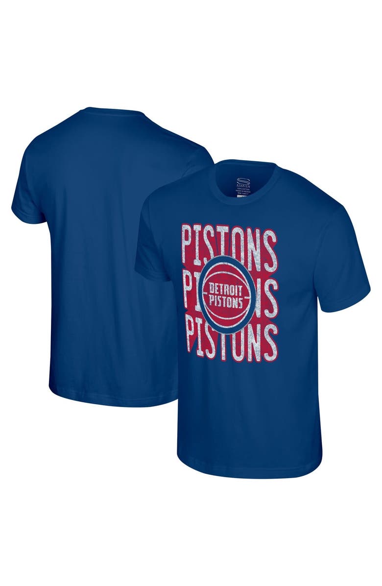 Stadium Essentials Unisex Stadium Essentials Royal Detroit Pistons Step Up T-Shirt, Alternate, color, Royal