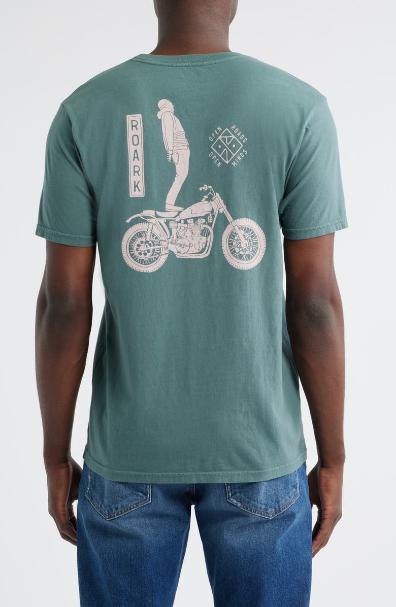 Roark Ghostrider Graphic T-Shirt, Alternate, color, Forest