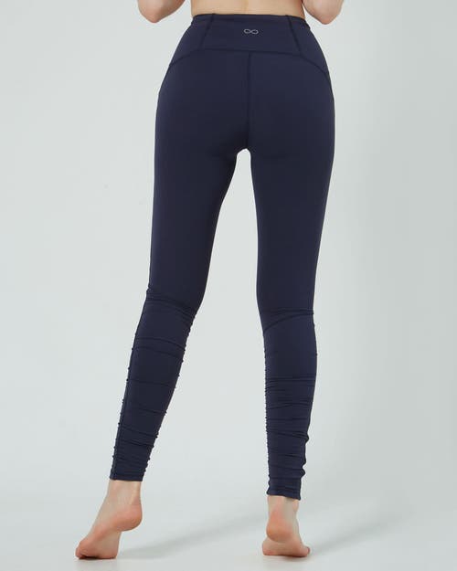 Rebody Active Rusche Hour Leggings In Light Navy