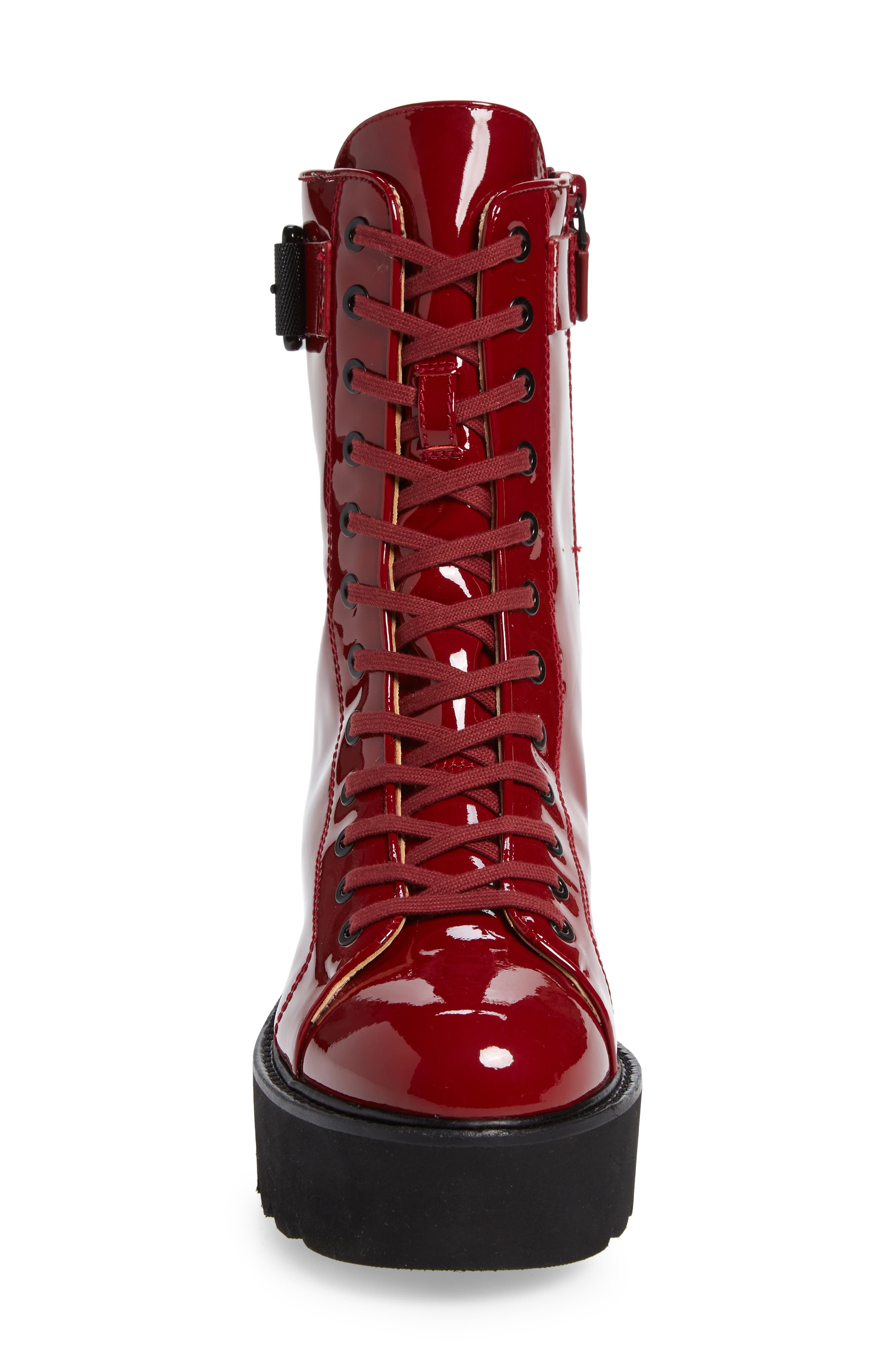 Ryder Ultralift Bootie (Nordstrom Exclusive), Alternate, color, RED