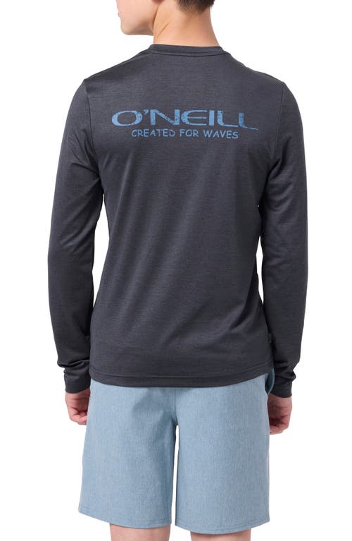 O'neill Kids' Trvlr Stacked Long Sleeve Performance T-shirt In Blue