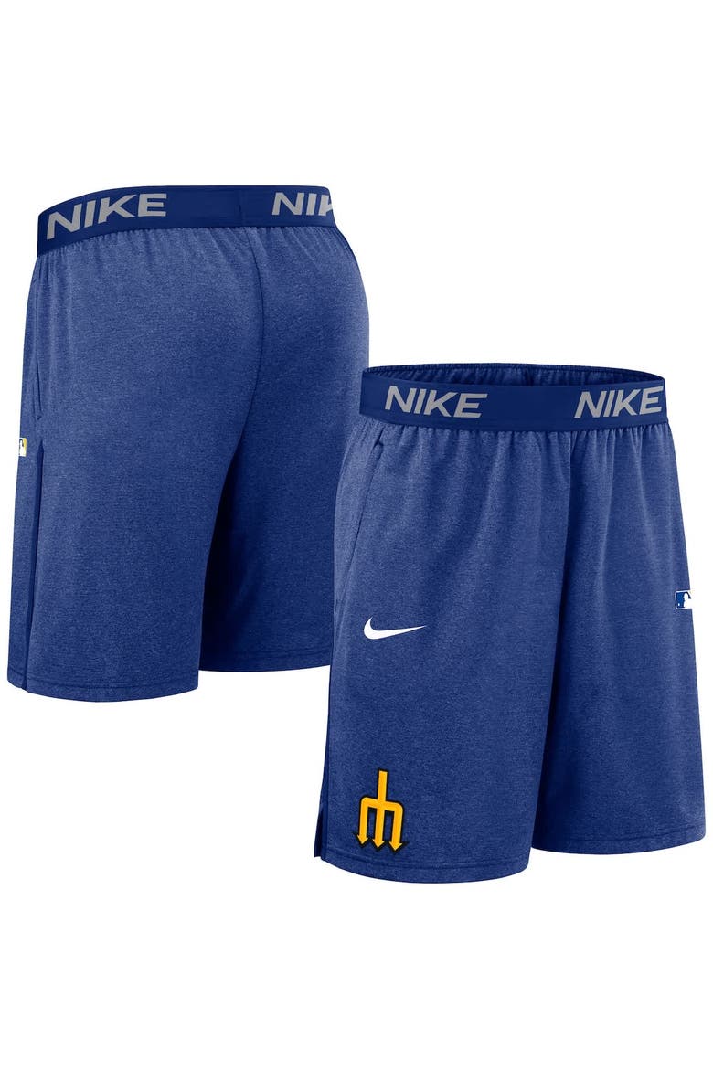 Men's Nike  Royal Seattle Mariners Authentic Collection City Connect Performance Knit Shorts, Main, color, Royal