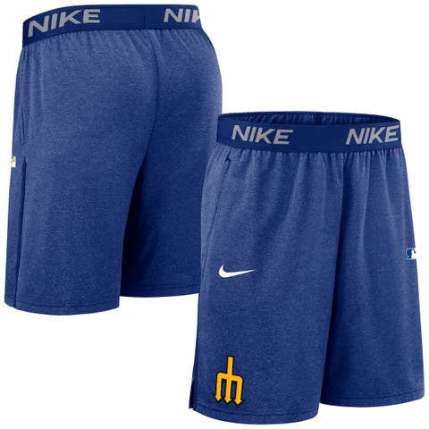 Men's Nike  Royal Seattle Mariners Authentic Collection City Connect Performance Knit Shorts