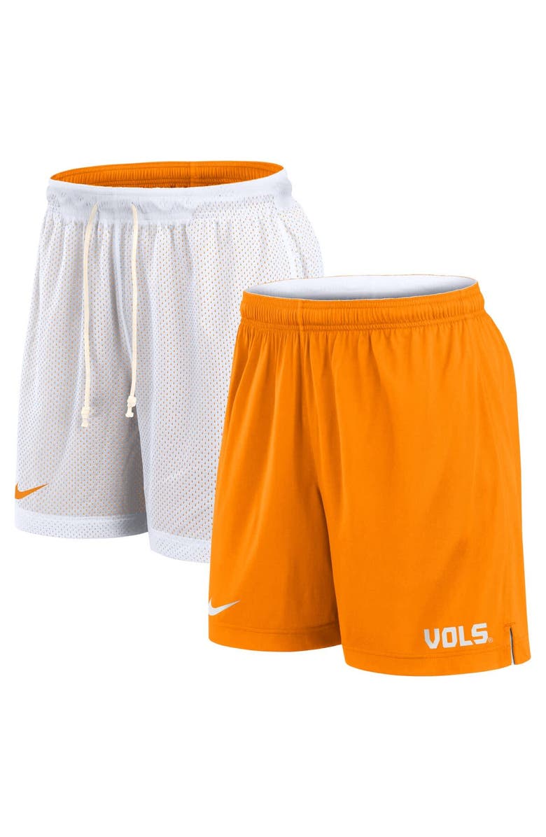 Nike Men's Nike White/Tennessee Orange Tennessee Volunteers Primetime Reversible Performance Shorts, Alternate, color, White