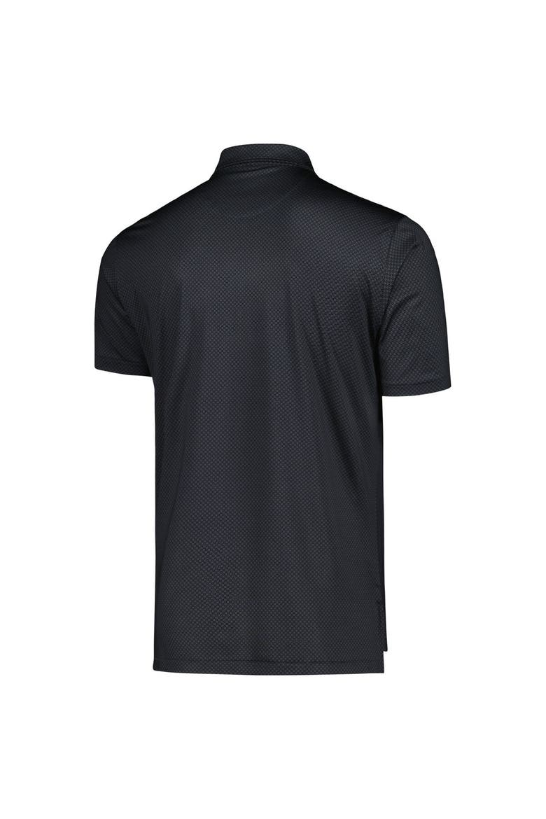 Men's Peter Millar Black Vanderbilt Commodores Dolly Performance Jersey Polo, Alternate, color, Black