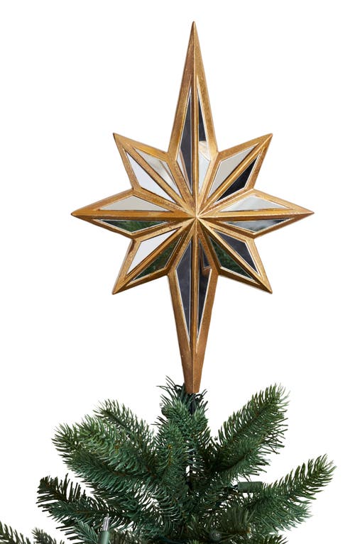 Balsam Hill Double Sided Mirror Star in Gold 