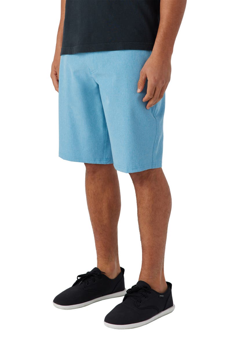 Reserve Heather Hybrid Shorts, Alternate, color, BLUE FADE