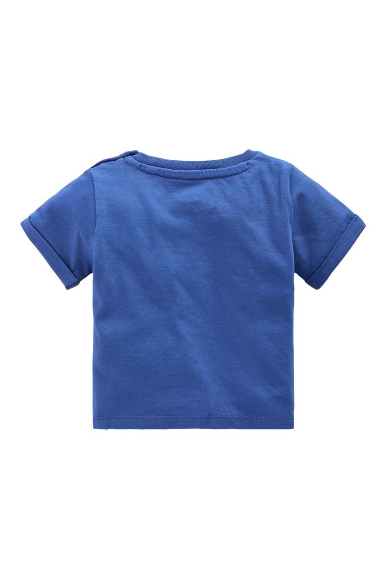 Logo Patch T-Shirt, Alternate, color, BLUE ELEPHANT PATCHWORK