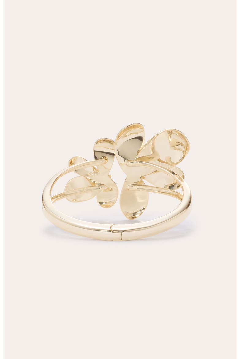 Anya Flower Bracelet, Alternate, color, GOLD