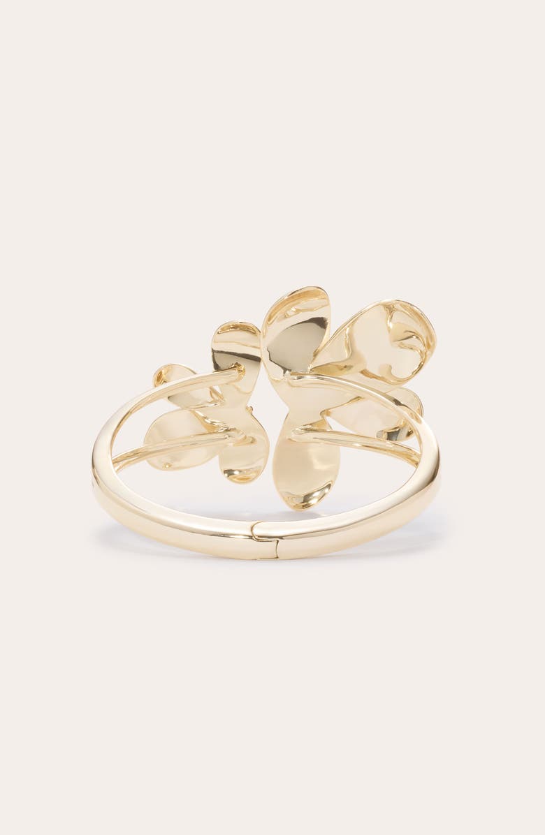 Ramy Brook Anya Flower Bracelet, Alternate, color, Gold