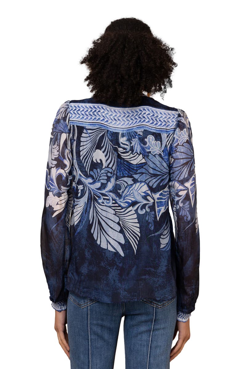 Hale Bob Delphine Chiffon Top, Alternate, color,