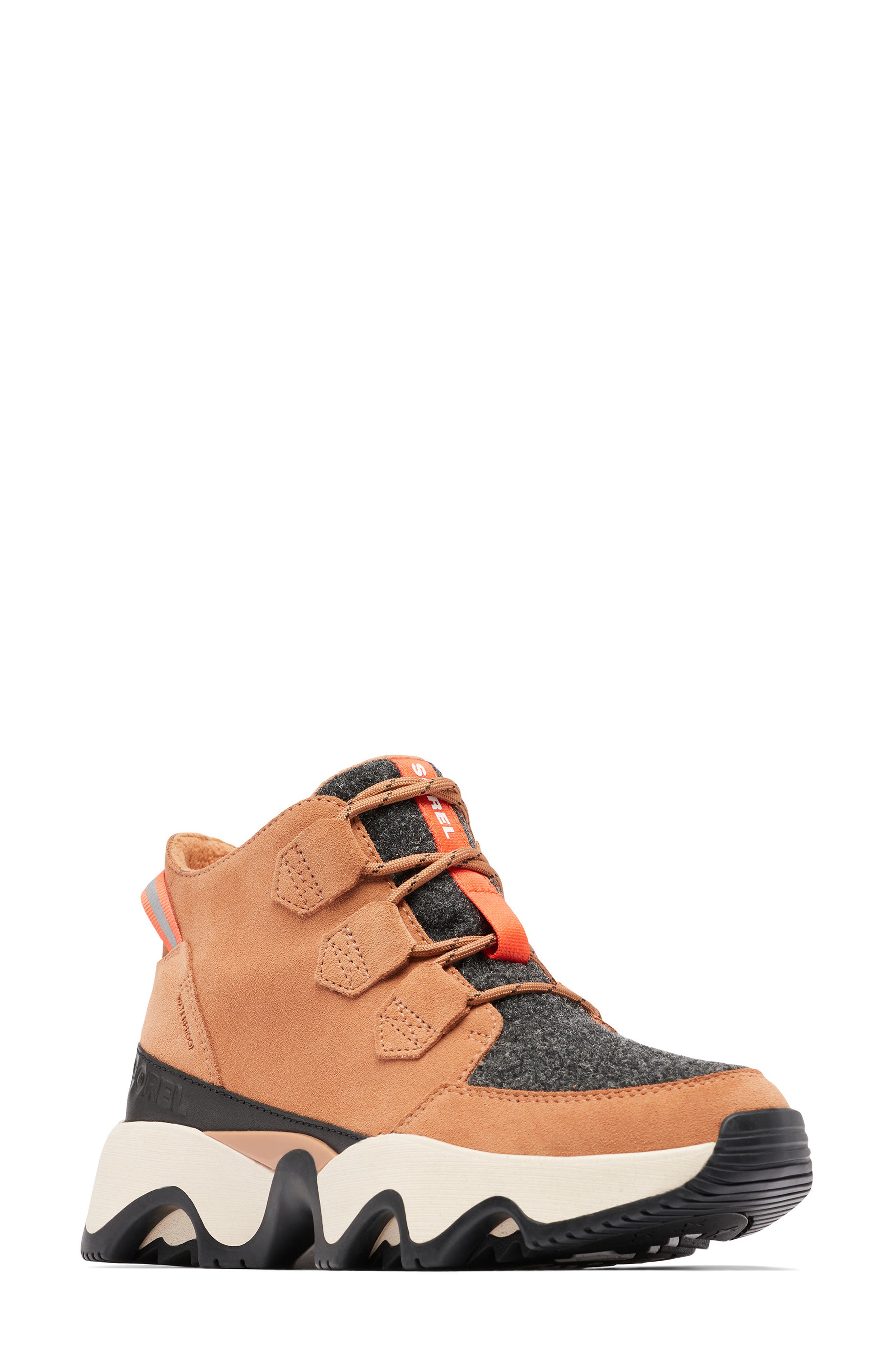 Kinetic Impact Caribou Waterproof Boot, Main, color, TAWNY BUFF/ BLACK