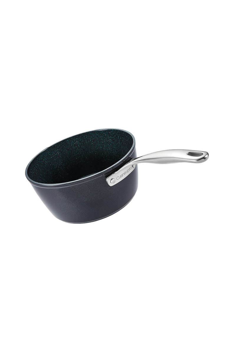GREEN STONE™ 2.4 Qt. Saucepan with lid, Alternate, color, Black