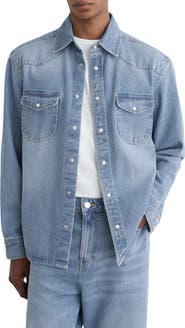 Reiss Finley Snap-Up Western Shirt