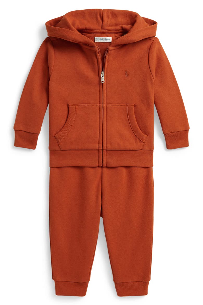 Kids' Magic Fleece Hoodie & Sweatpants Set, Main, color, SWEET POTATO