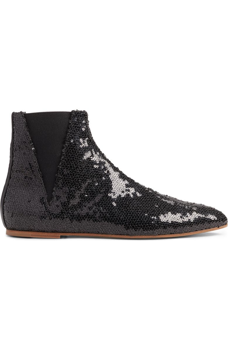 Loewe Sequin Chelsea Bootie, Alternate, color,