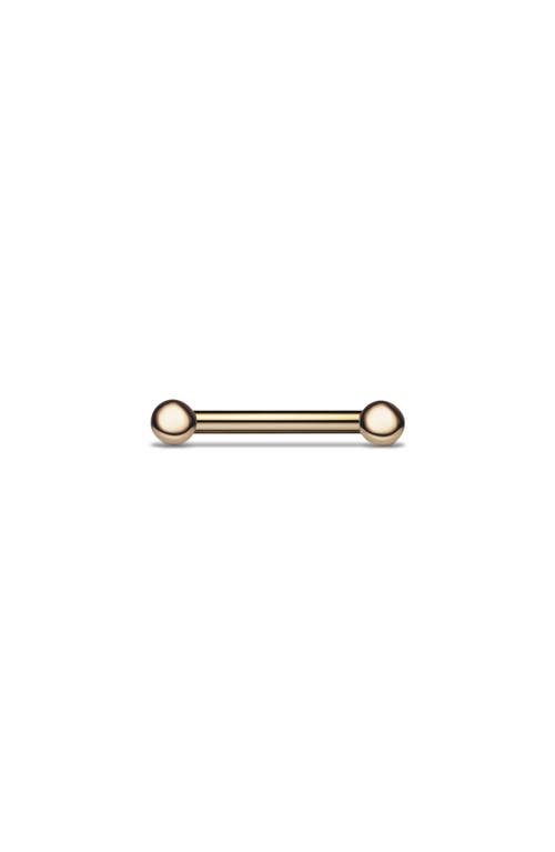 Maria Tash Barbell Nipple Ring In Gold