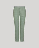 Really Wild Clothing Jackie Wool Silk Turn Up Trousers