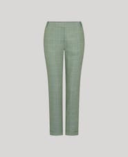 Really Wild Clothing Jackie Wool Silk Turn Up Trousers