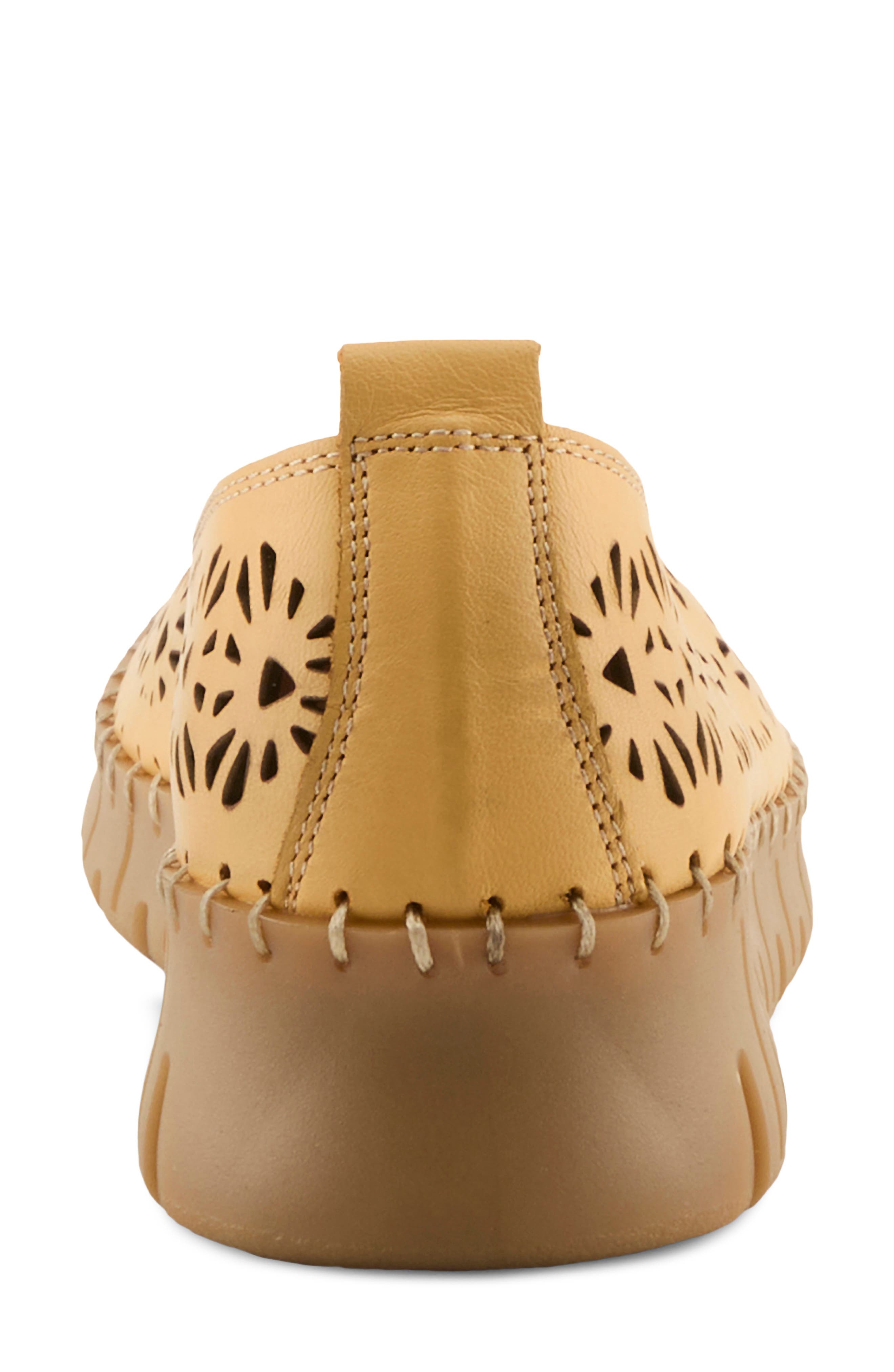 Carosa Platform Sneaker, Alternate, color, YELLOW