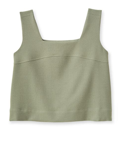 James Pebbled Crepe Tank