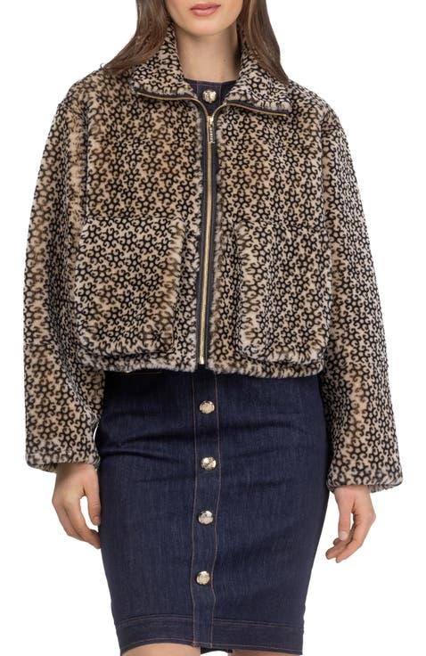 Genuine Shearling Insignia Zip Jacket