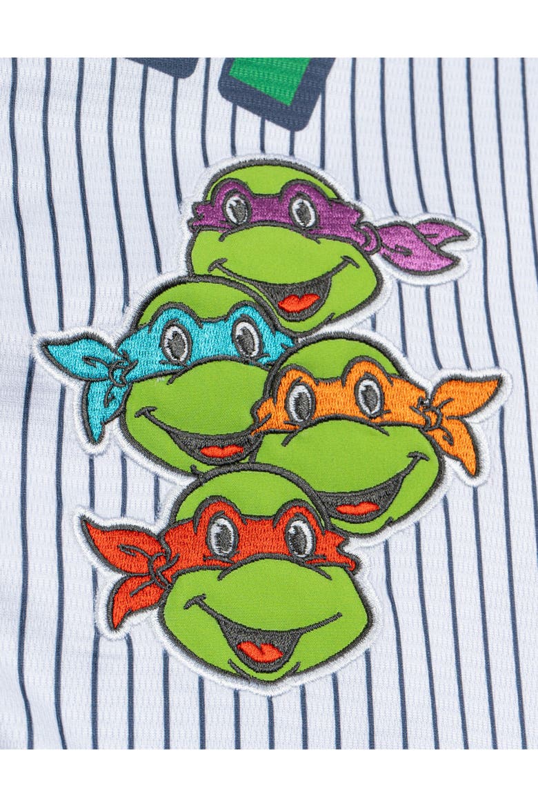Baseball Jersey, Alternate, color, TMNT Green Pinstripe