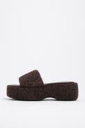 Bimba y Lola Textile High Sole Sandal