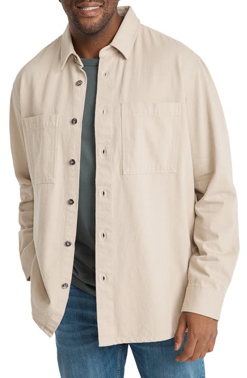 Kendrick Oversize Cotton Twill Overshirt