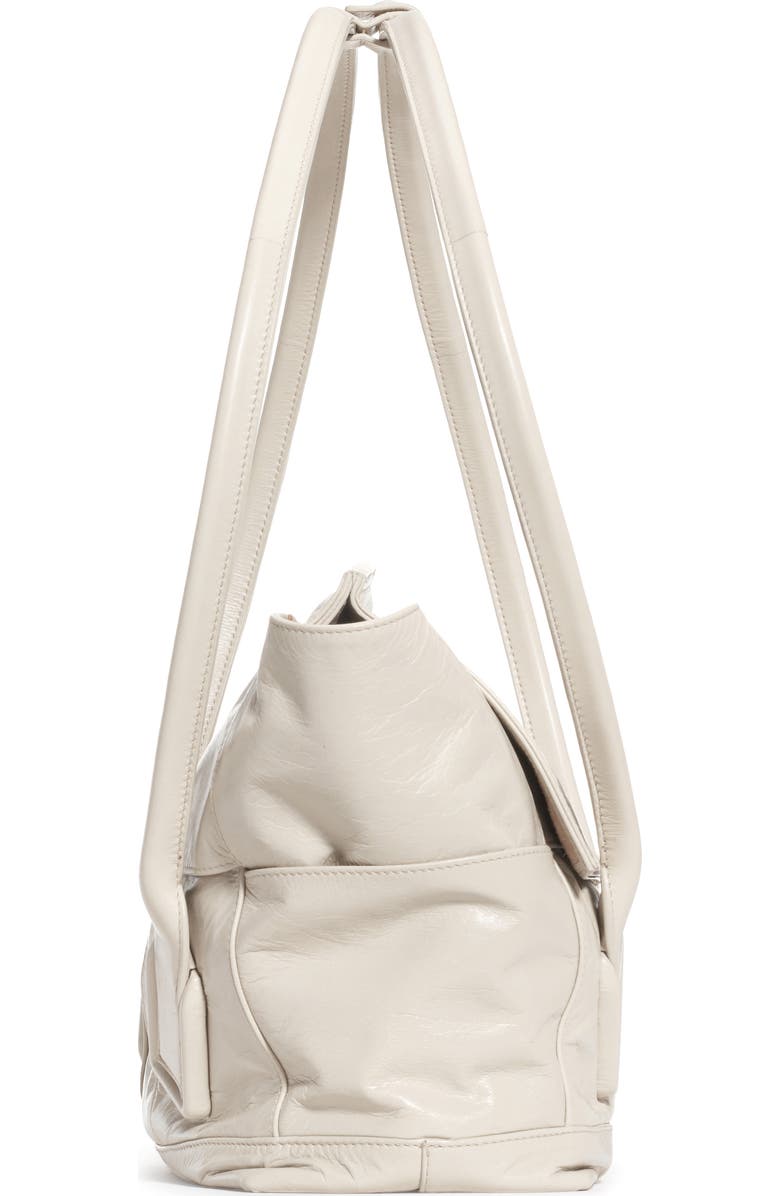 Bottega Veneta Arco Paper Leather Shoulder Bag, Alternate, color,