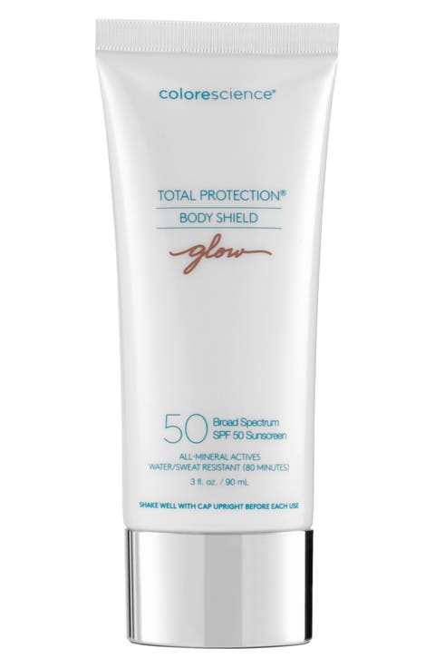 Sunforgettable Total Protection Body Shield Glow Sunscreen SPF 50