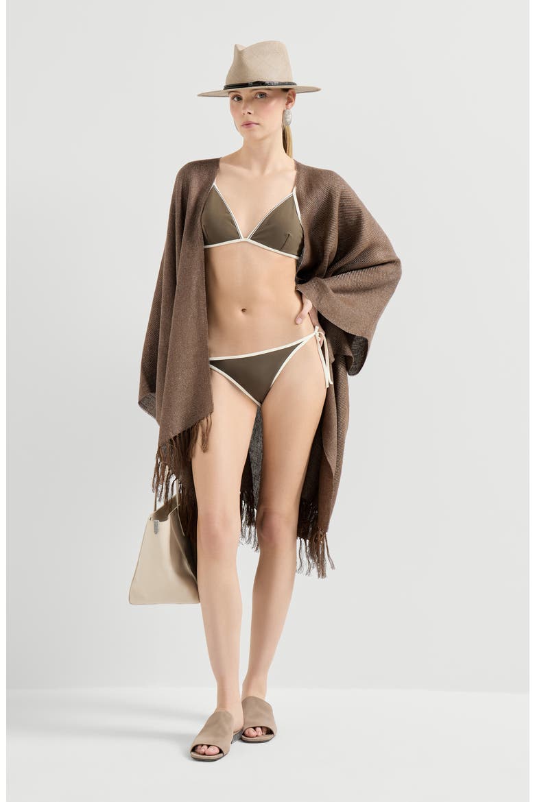 Bikini top with monili, Alternate, color, Military
