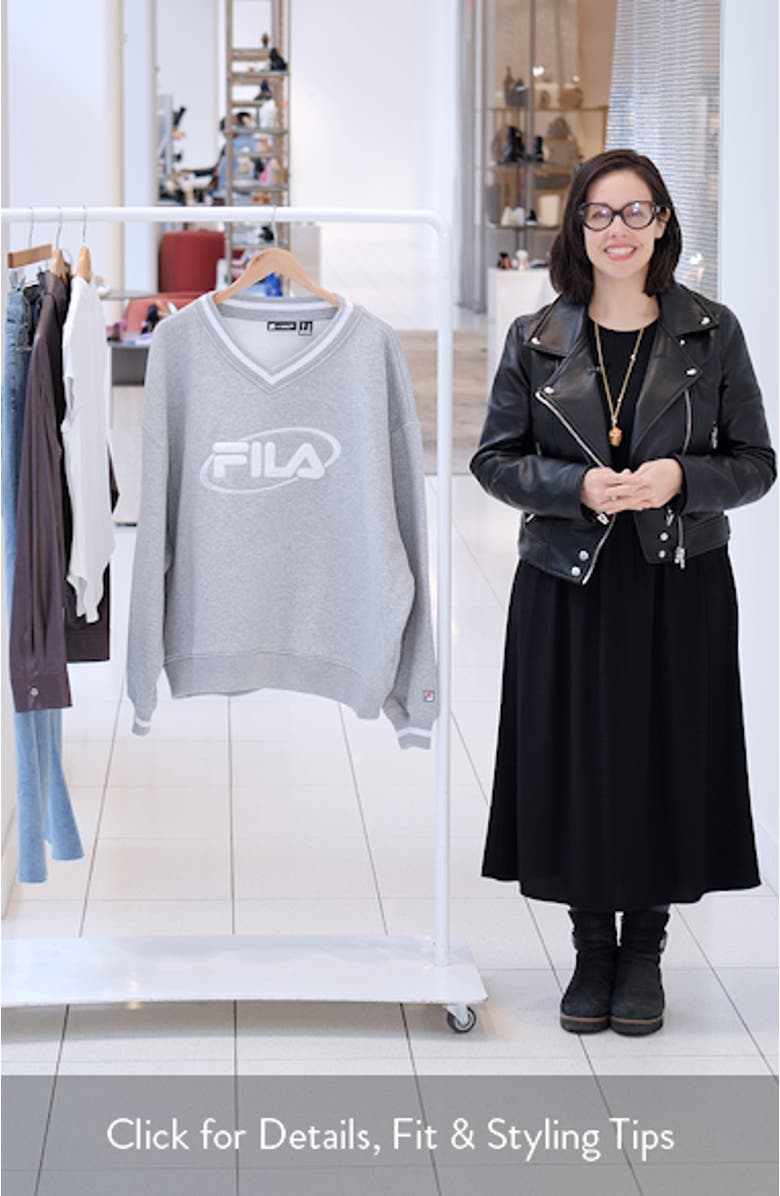 x Hailey V-Neck Sweatshirt, sales video thumbnail