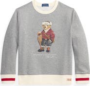 Polo Ralph Lauren Kids' Polo Bear French Terry Graphic Sweatshirt