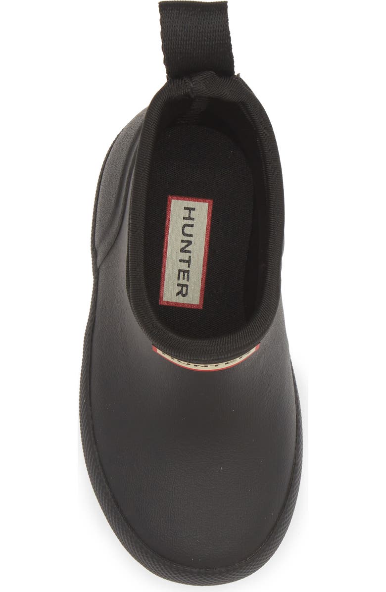 Hunter Kids' Original Waterproof Chelsea Rain Boot, Alternate, color, Black 001