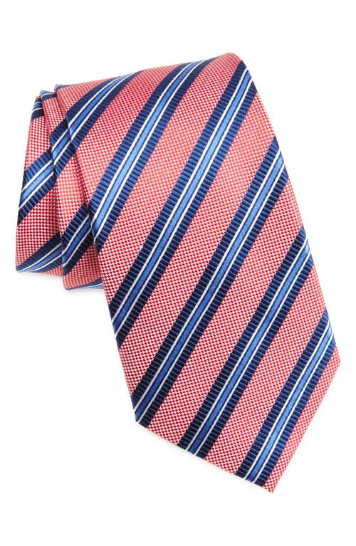 Nordstrom Textured Stripe Silk Jacquard Tie