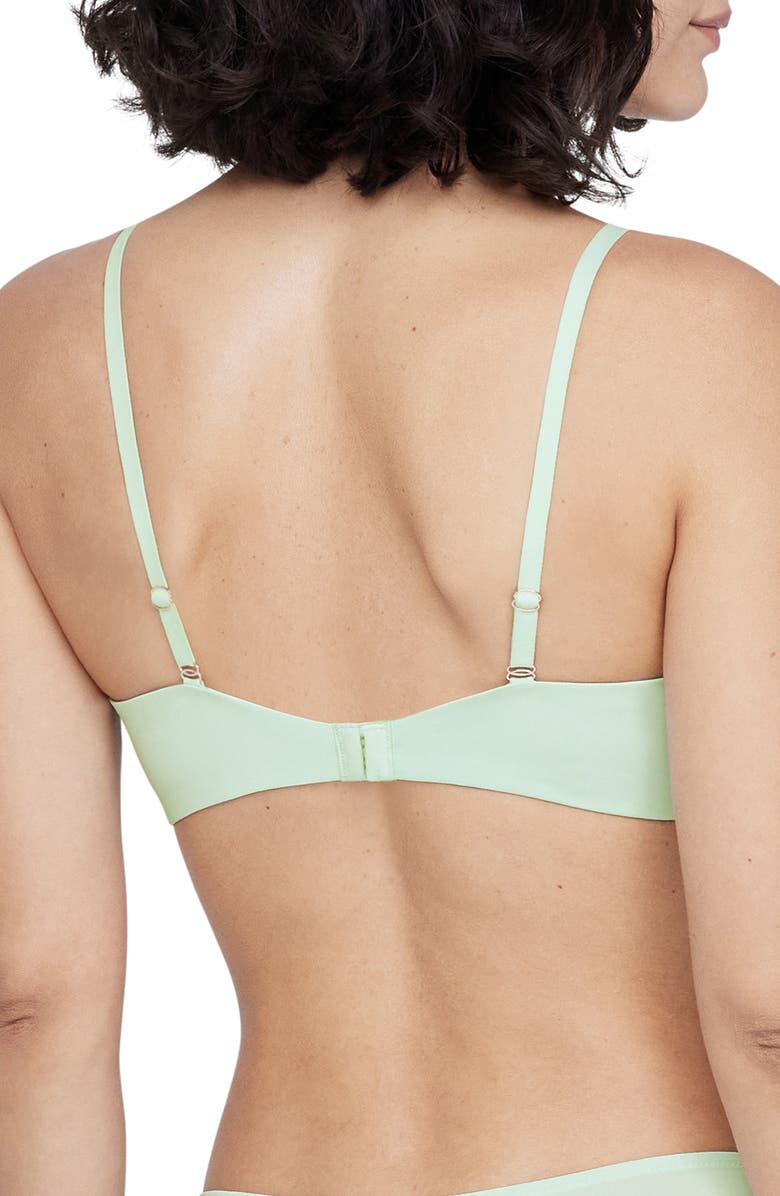 Skarlett Blue Minx Underwire Balconette T-Shirt Bra, Alternate, color, Blue/Orchd