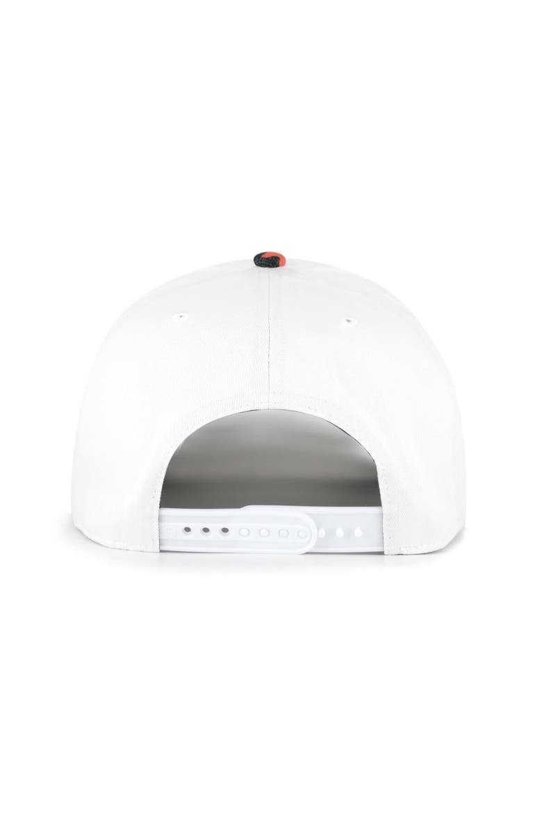 '47 Men's '47 White/Black Cincinnati Bengals Beach Side Hitch Adjustable Hat, Alternate, color, White