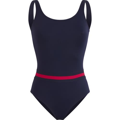 Vilebrequin X Ines De La Fressange Swimsuit In Bleu Marine