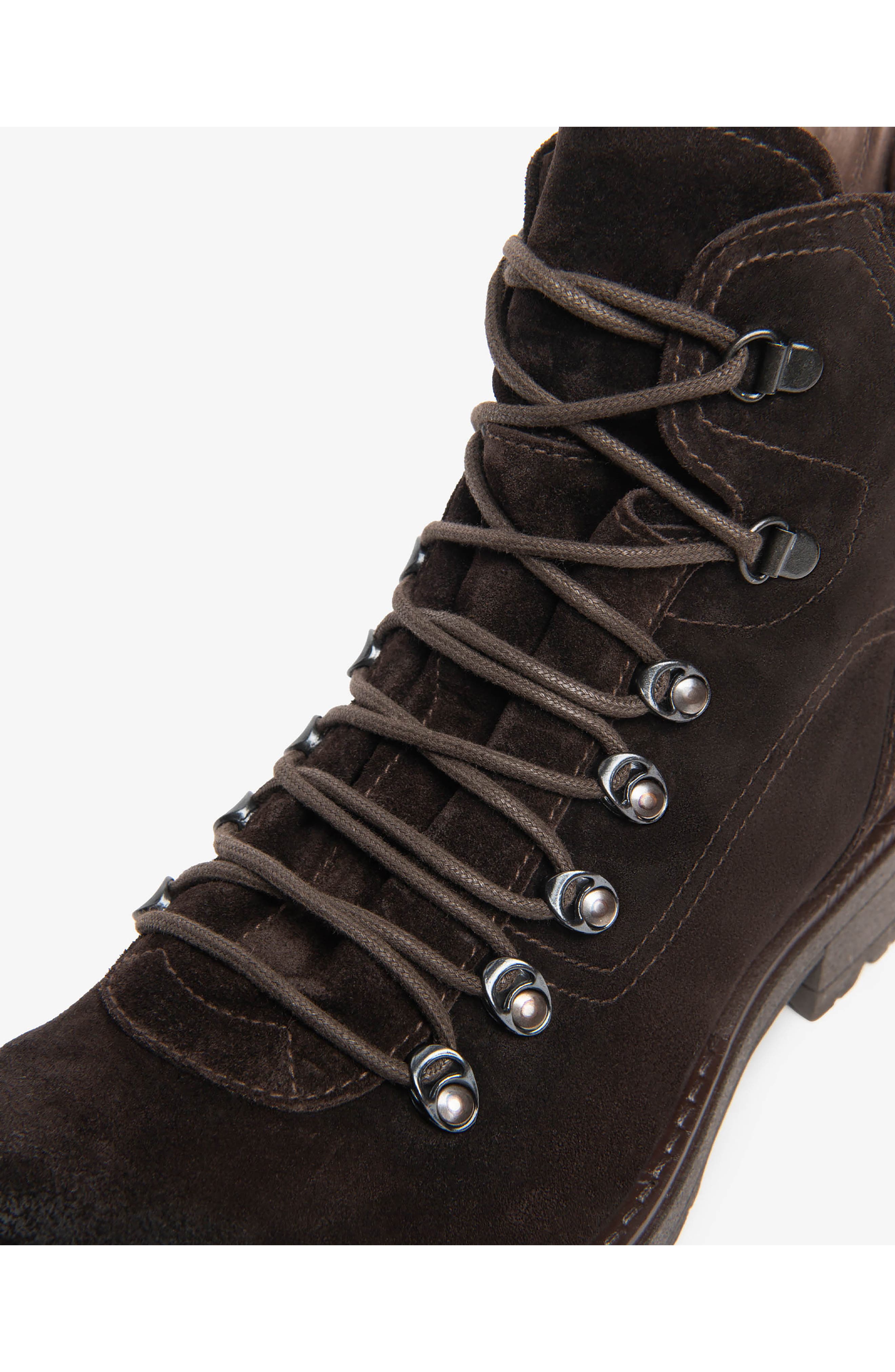 Hiker Leather Boot, Alternate, color, CHOCOLATE