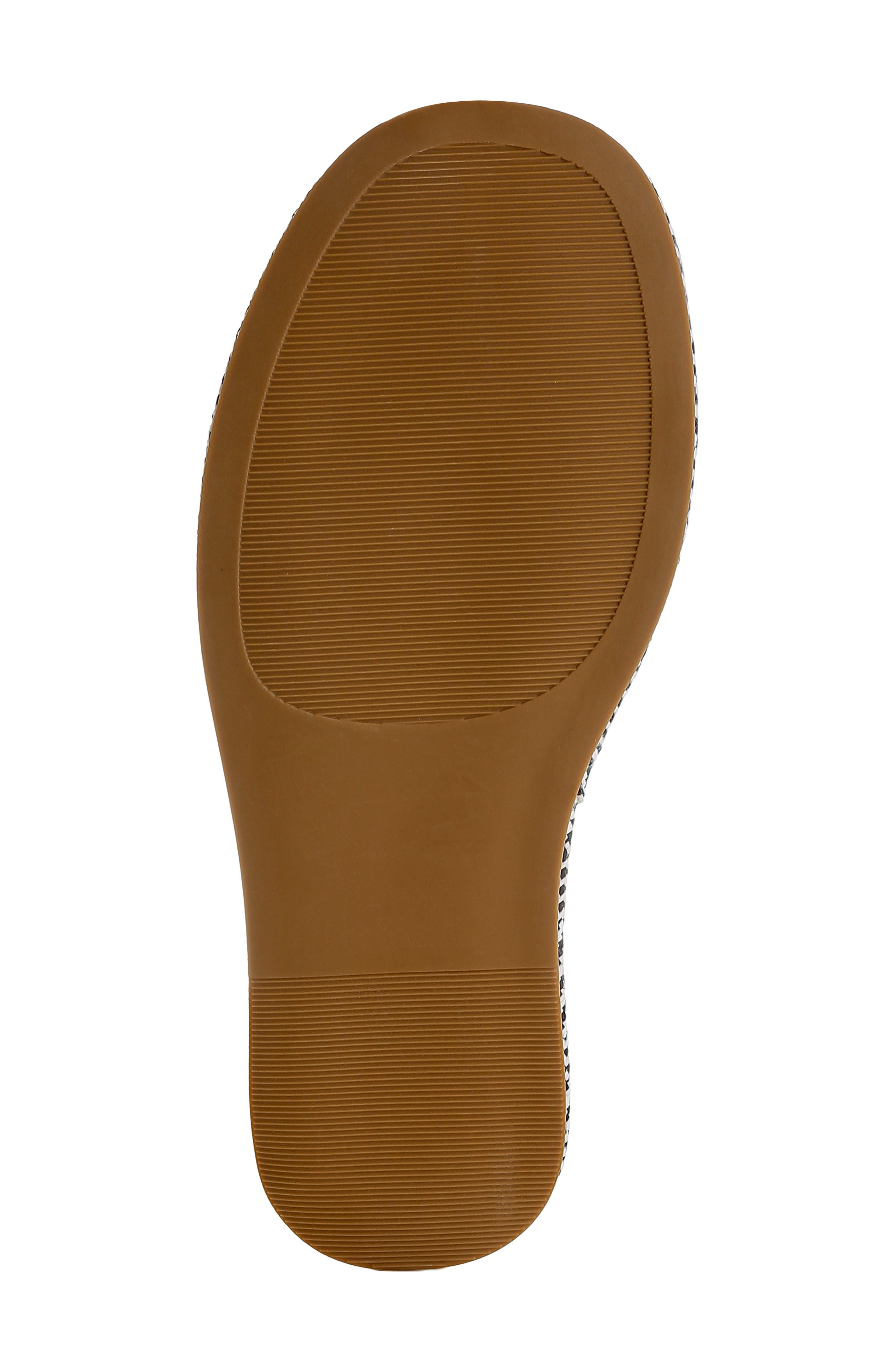 Modura Flatform Slide Sandal, Alternate, color, BLACK/ WHITE