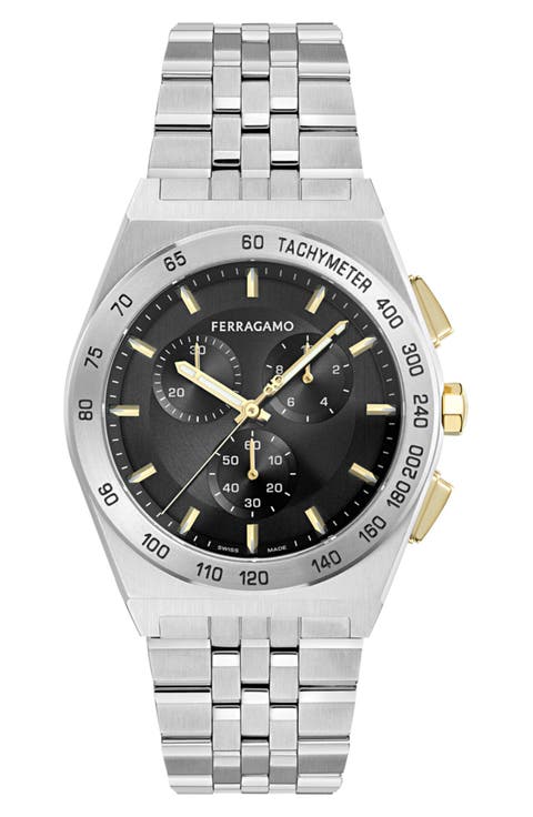 Vega New Chrono Bracelet Watch, 42mm