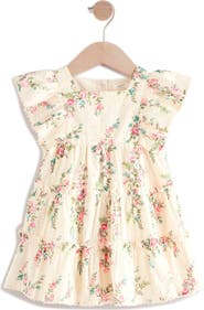 NEXT Kids' Floral Ruffle Party Dress