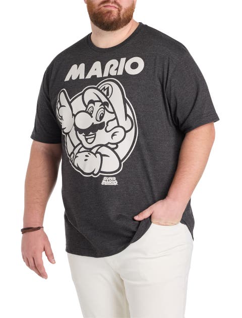 Big & Tall Super Mario Graphic Tee
